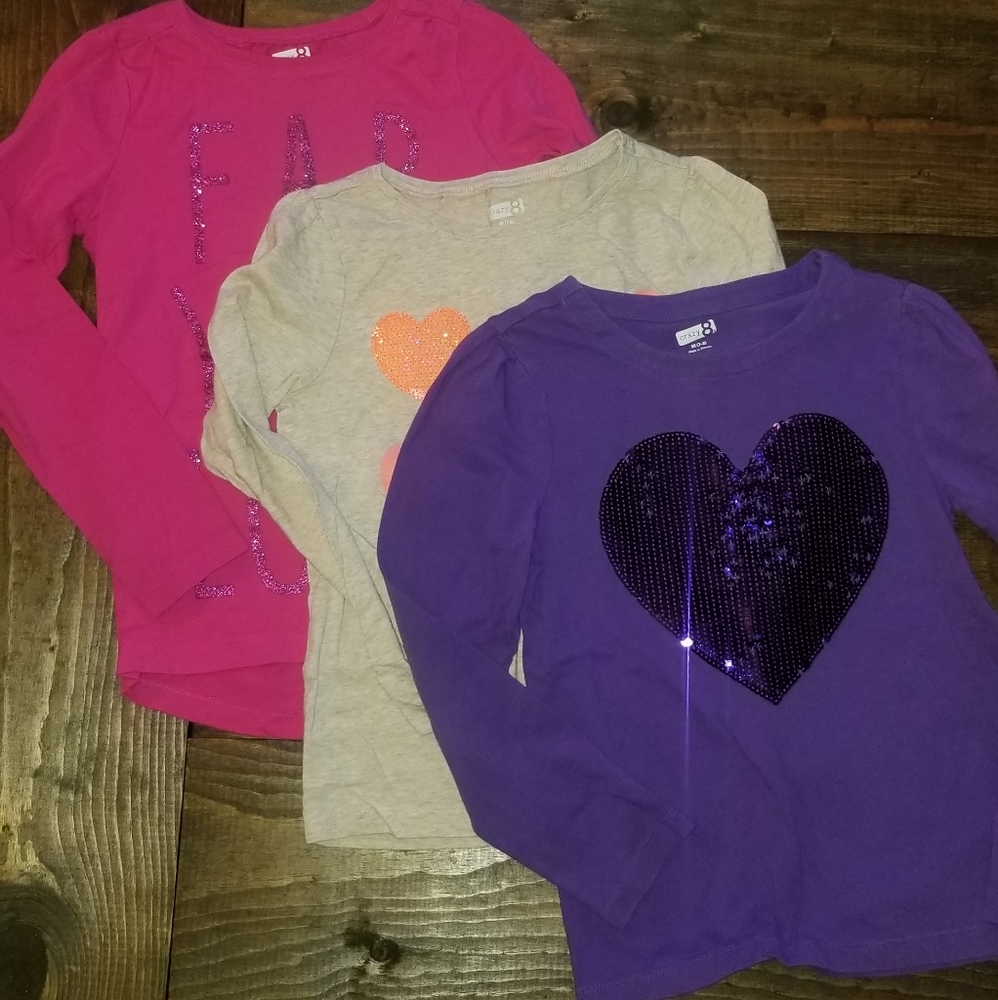 Crazy 8 tees size 7/8